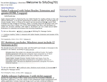 Tablet Screenshot of ftp.sillydog.org